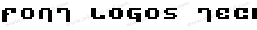 Font Logos Technology字体转换